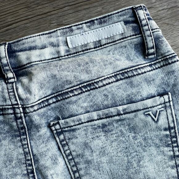 Versace V 1969 Italia Abbigliamento Sportivo SRL Blue Skinny Jeans Size‎ 25/0 - Picture 3 of 6